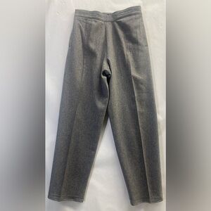 Liz Claiborne High Waist Gray Wool Pants
